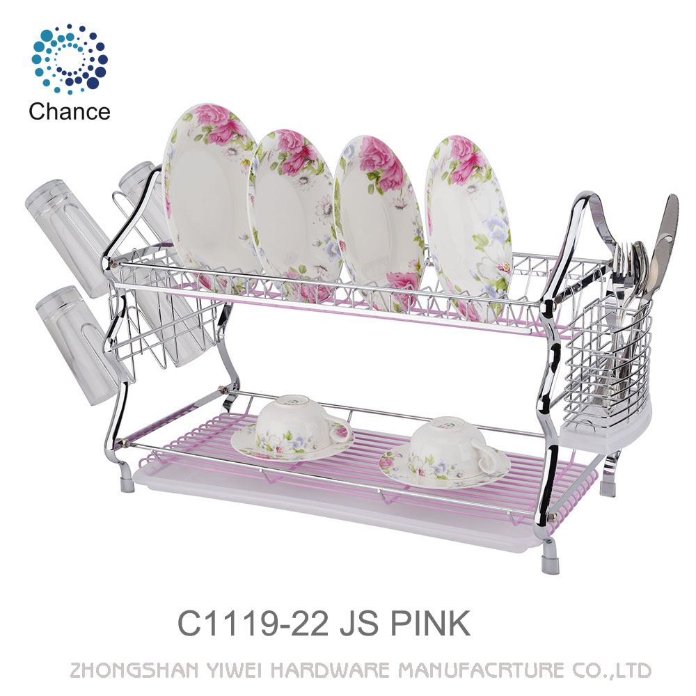 C1119-22 2Layer Dish Rack - 图片 4