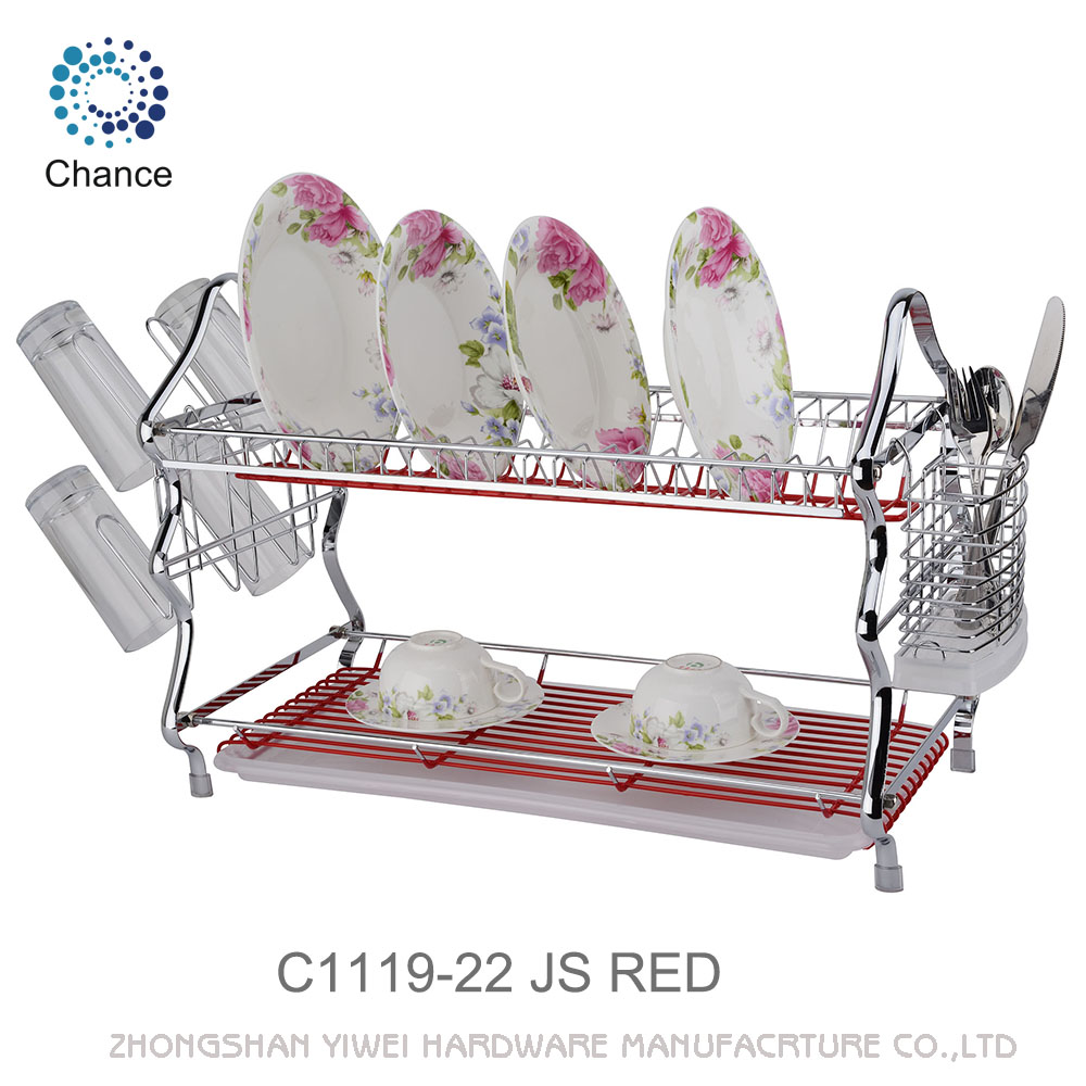 C1119-22 2Layer Dish Rack - 图片 5